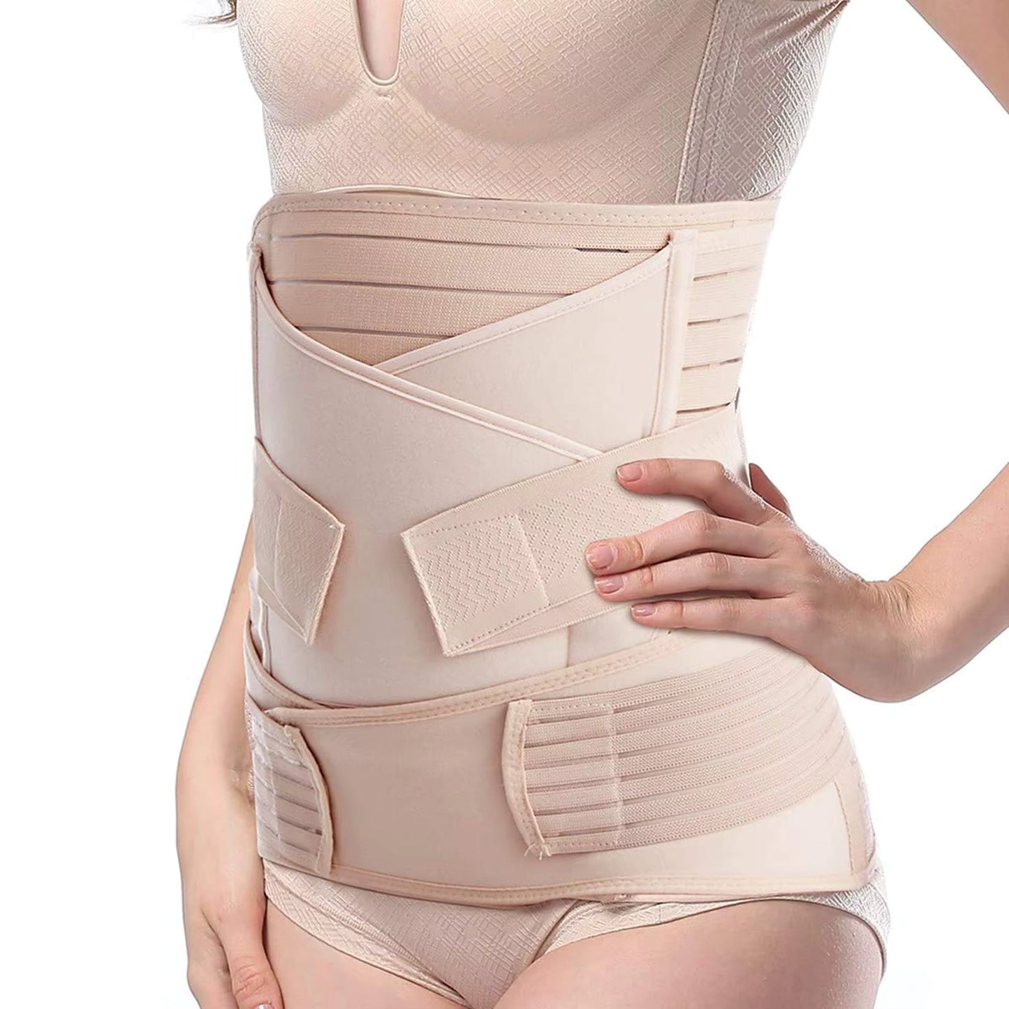 Nshape-Corset Post‑accouchement 3‑en‑1 Récupération & Maintien
