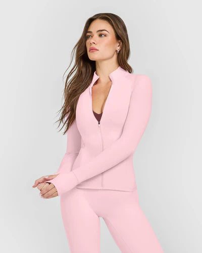 Nshape‑Veste de sport zippée à manches longues